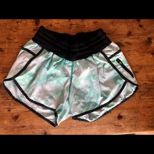 lululemon tie dye shorts